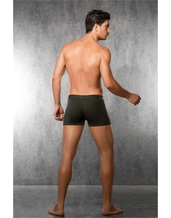 Doreanse Koyu Yeşil Boxer Erkek Yazılı 1766