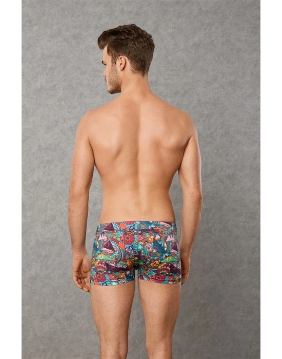 Doreanse Patchwork, Desenli Erkek Boxer 1807