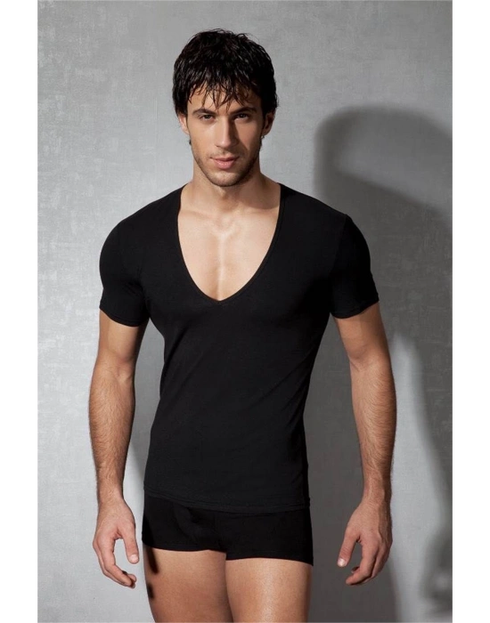 Doreanse  Yırtık Yaka Erkek T-Shirt 2820