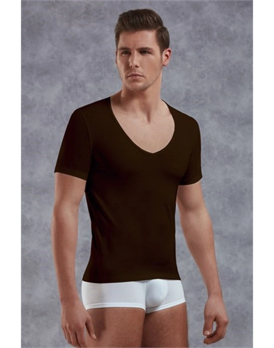 Doreanse  Yırtık Yaka Erkek T-Shirt 2820