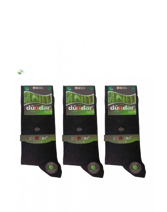 Dündar Erkek Bambu Dikişsiz Çorap 12 Adet
