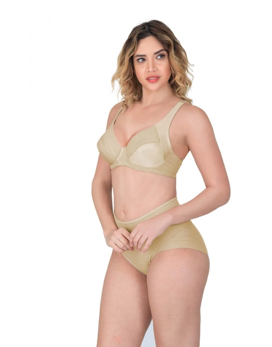 EKRU MI Emay 177 D Toparlayıcı Sütyen Takım