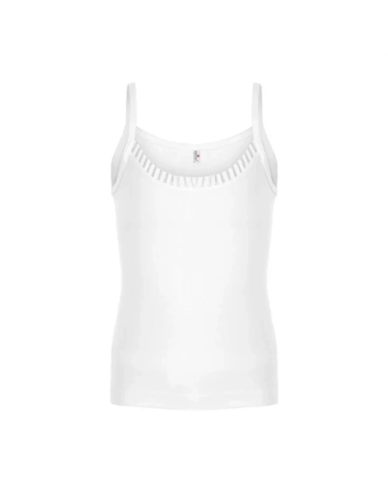 Erdem Kız Çocuk Plıseli Atlet 4052