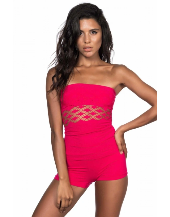 FUŞYA MI Emay 5035 Fantazi Straplez Atlet Korse