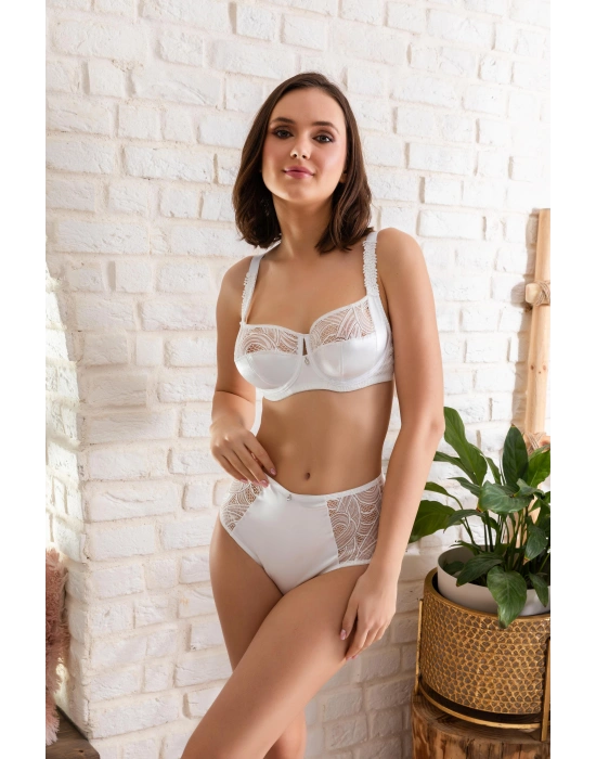GELİN SET TOPARLAYICI MİNİMİZER SÜTYEN SLİP KÜLOT TAKIM EKRU (MGP32153)