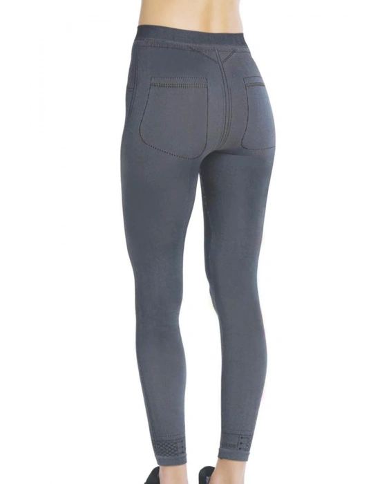 GRİ Mı 3825 Bayan Sporcu Tayt