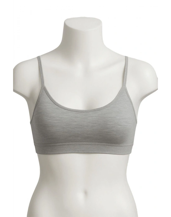 GRİ MI Emay 1815 6'Lı Pedli Alıştırma Sütyeni