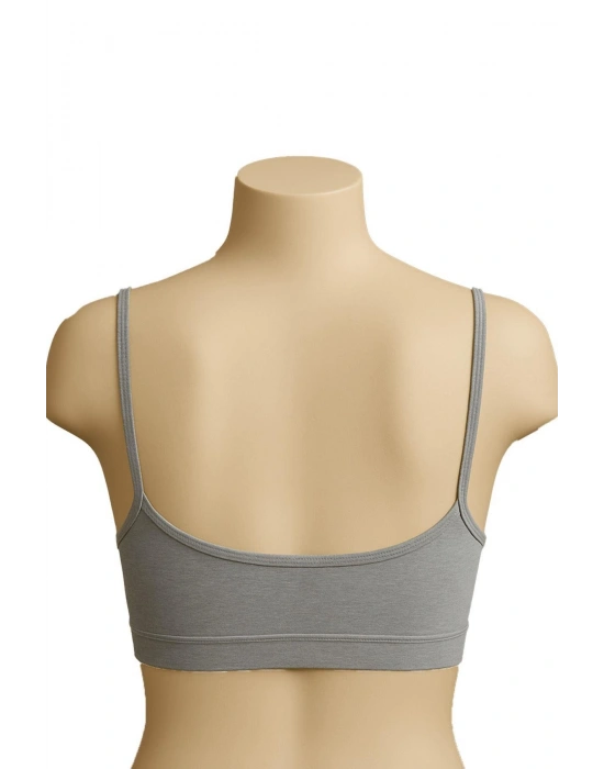 GRİ MI Emay 1815 6'Lı Pedli Alıştırma Sütyeni