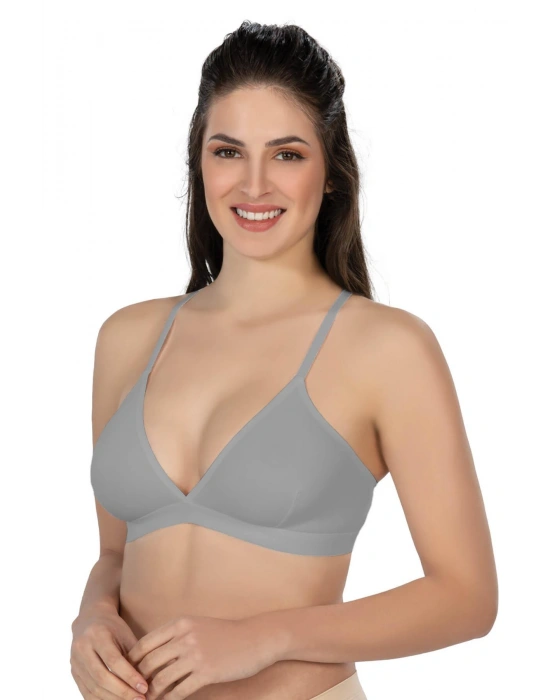 GRİ MI Emay 2809 Lazer Kesim Yapıştırma İz Ypmz Sütyen