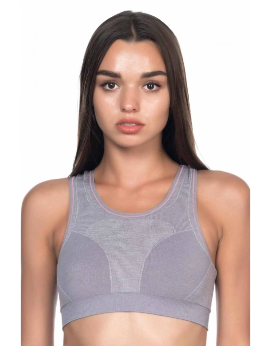 GRİ MI Emay 4026 Double Sporcu Büstiyer