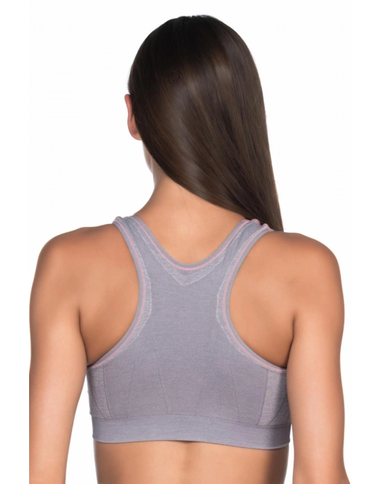 GRİ MI Emay 4026 Double Sporcu Büstiyer