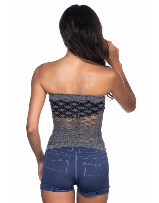 GRİ MI Emay 5034 Fantazi Büstiyer Atlet Korse