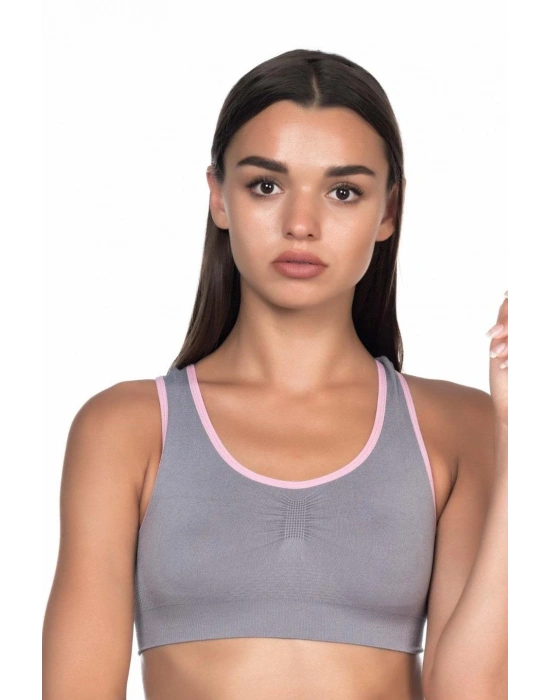 GRİ PEMBE MI Emay 4024 Double Toparlayıcı Büstiyer