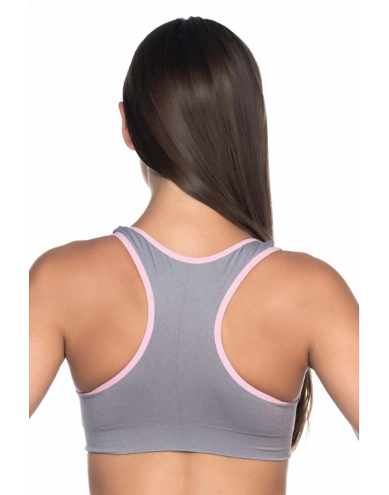 GRİ PEMBE MI Emay 4024 Double Toparlayıcı Büstiyer