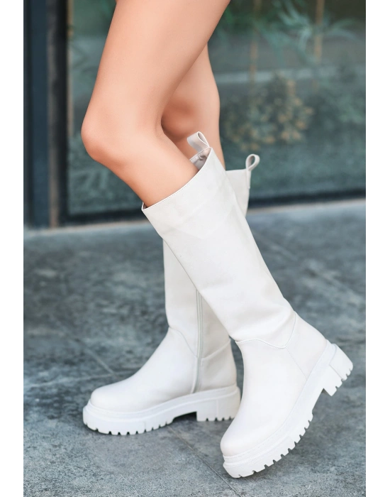 Idax Ten Cilt Topuklu Kadın Çizme