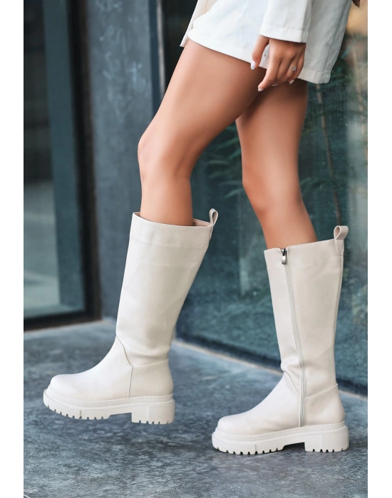 Idax Ten Cilt Topuklu Kadın Çizme