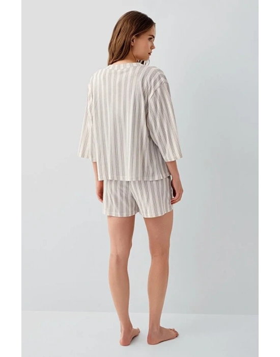 İp Askılı V Yaka 3lü Takım