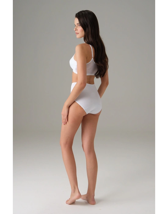 Kadın Beyaz Kadın Slip Külot 7183