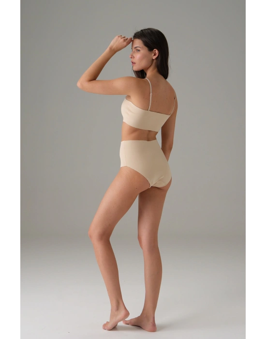 Kadın Ten Invisible Askılı Büstiyer 5583