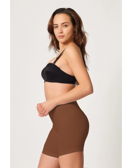 KAHVE MI Emay 3003 Soft Paçalı Boxer