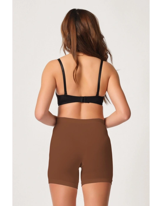 KAHVE MI Emay 3003 Soft Paçalı Boxer