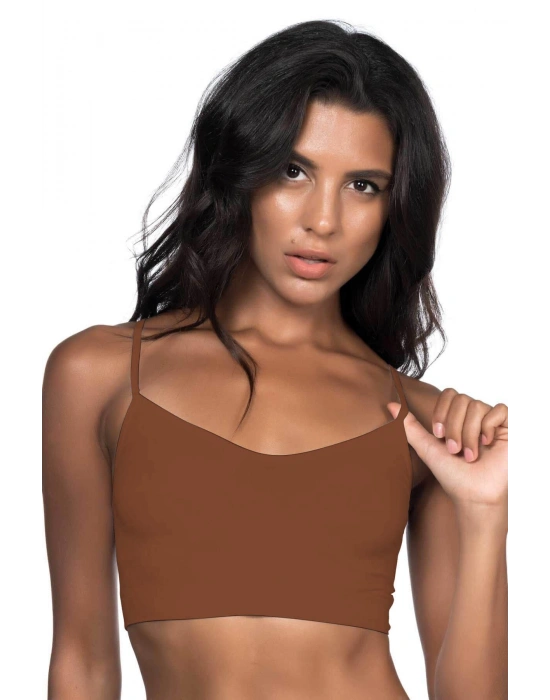 KAHVE MI Emay 4003 Soft İp Askı Büstiyer