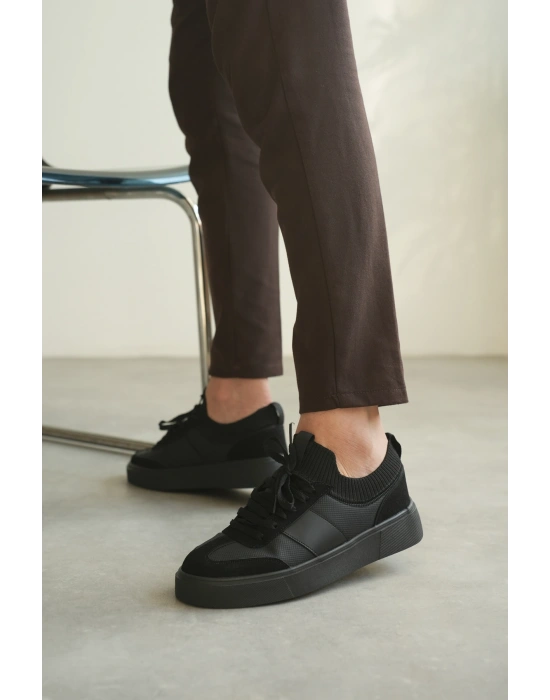 KB-010 Kuback Kömür Cilt Günlük Erkek Ayakkabı