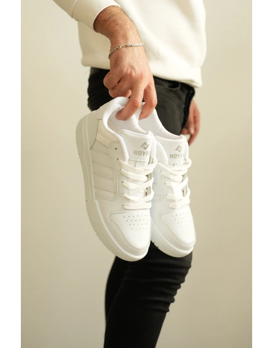 KB-013 Kuback Beyaz Cilt Günlük Erkek Ayakkabı