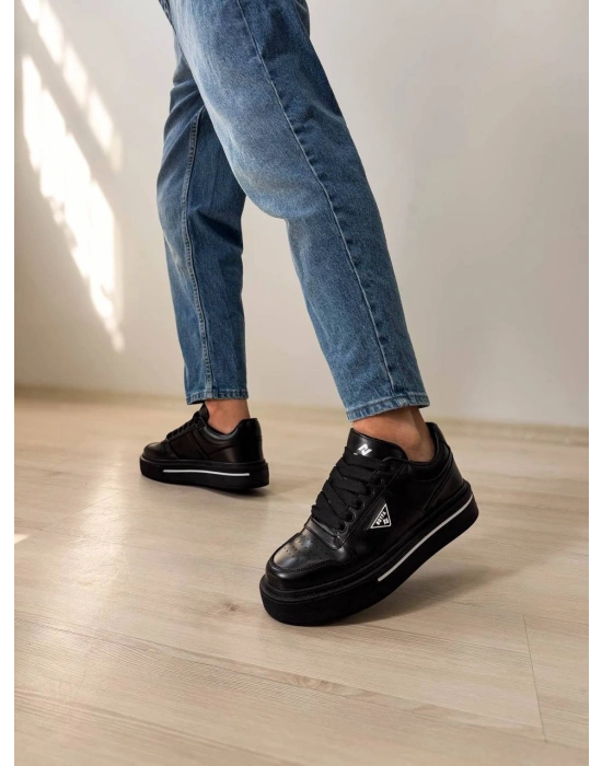 KB-04 Kuback Kömür Cilt Günlük Erkek Ayakkabı