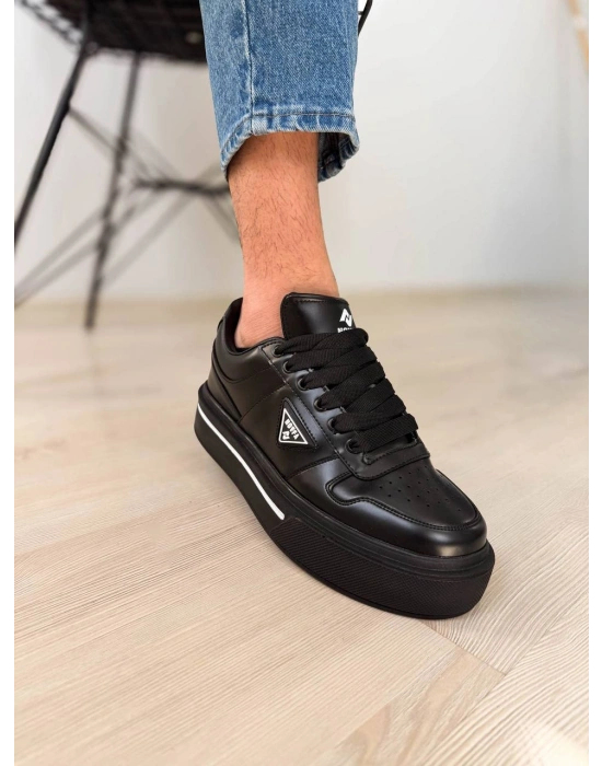 KB-04 Kuback Kömür Cilt Günlük Erkek Ayakkabı