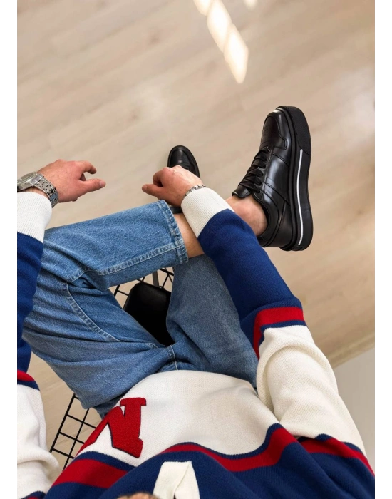 KB-04 Kuback Kömür Cilt Günlük Erkek Ayakkabı