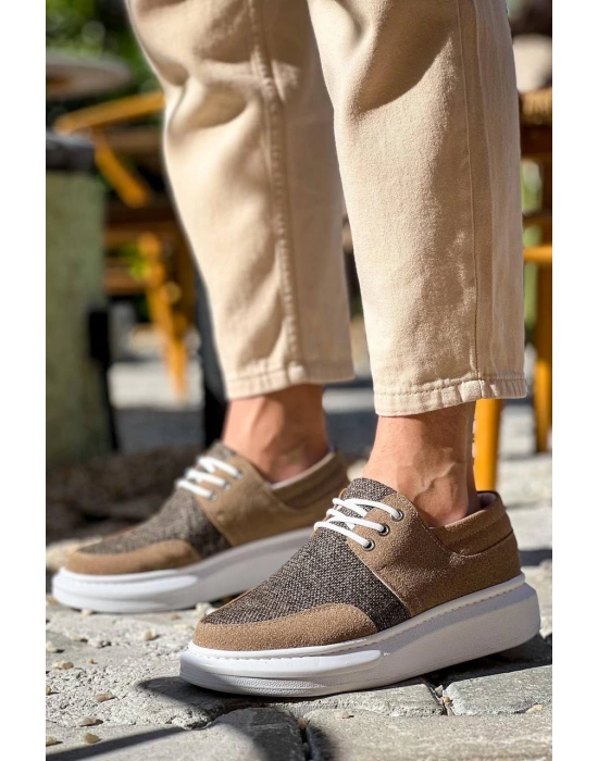 Kb-042 Kuback Bağcıklı Taba Günlük Erkek Ayakkabı Erkek Günlük Ayakkabı