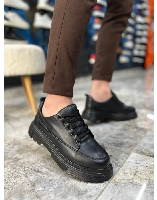 KB-702 Kuback Kömür Cilt Günlük Erkek Ayakkabı