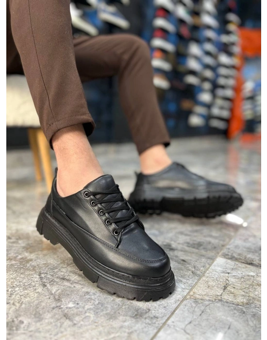 KB-702 Kuback Kömür Cilt Günlük Erkek Ayakkabı