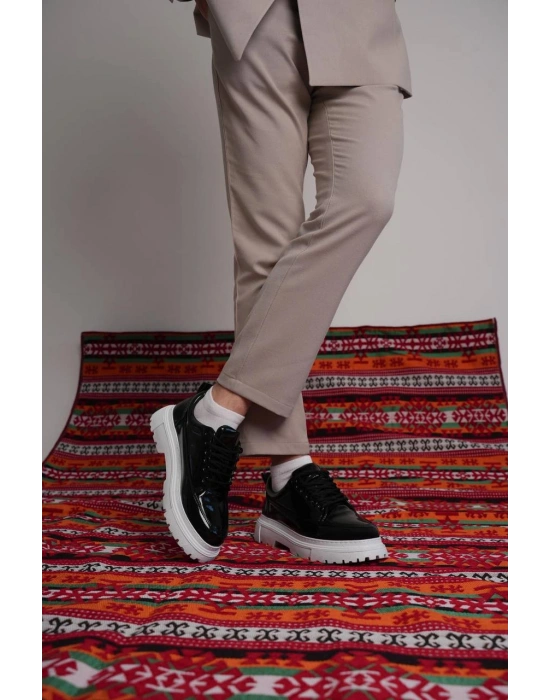 KB-702 Kuback Siyah Rugan Günlük Erkek Ayakkabı