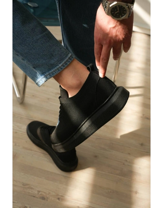 KB-M101 Kuback Kömür Triko Bağcıklı Günlük Erkek Ayakkabı