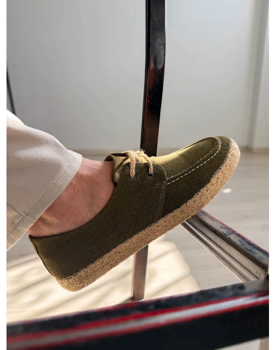 KB-T36 Kuback Haki Klasik Erkek Ayakkabı
