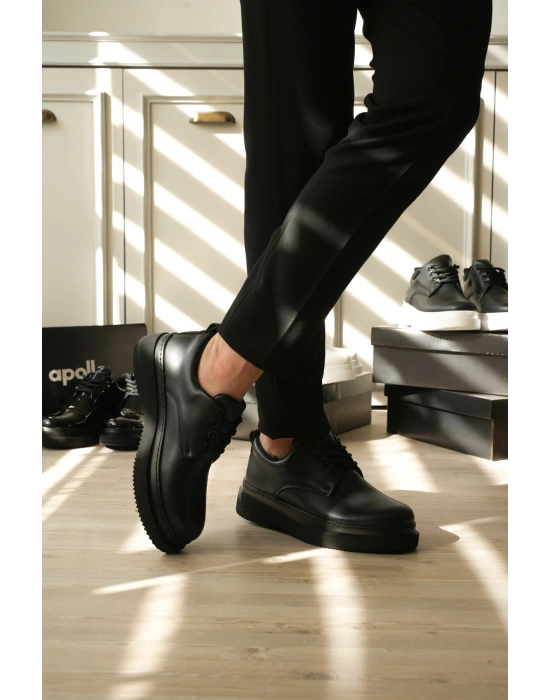 KB-X16 Kuback Kömür Cilt Günlük Erkek Ayakkabı