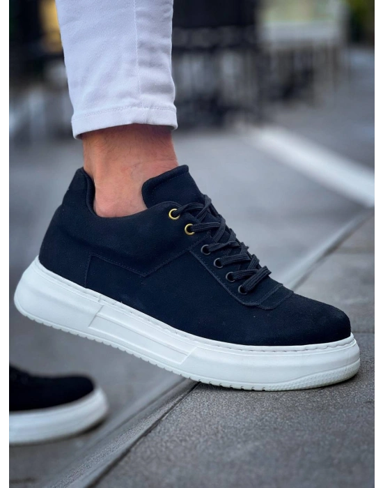 KB-X20 Kuback Siyah Süet  Günlük Erkek Ayakkabı