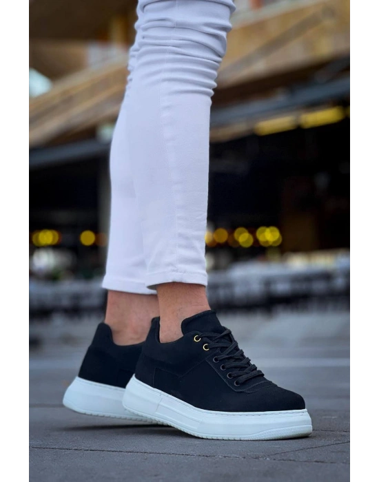 KB-X20 Kuback Siyah Süet  Günlük Erkek Ayakkabı