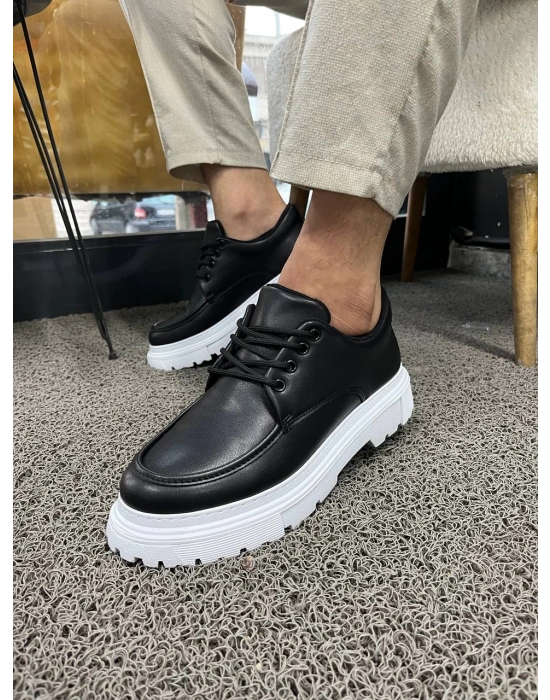 KB-X6 Kuback Siyah Cilt Günlük Erkek Ayakkabı