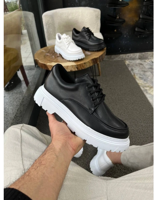 KB-X6 Kuback Siyah Cilt Günlük Erkek Ayakkabı