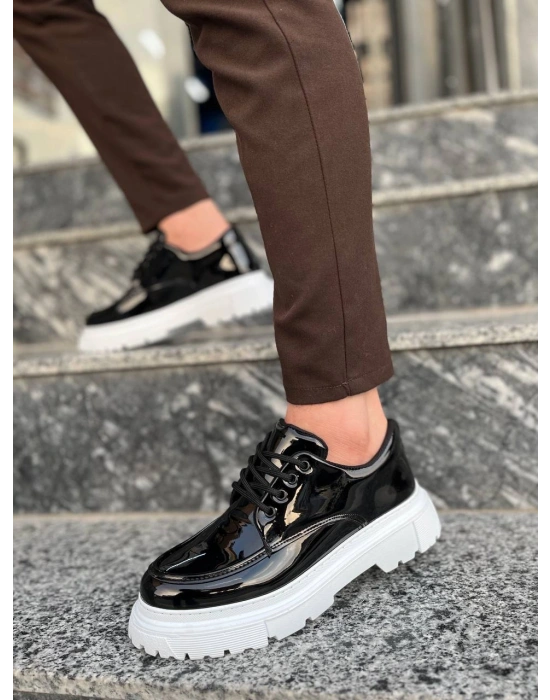 KB-X6 Kuback Siyah Rugan Günlük Erkek Ayakkabı