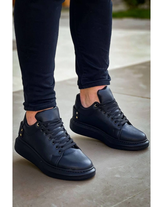 Kb047 Kuback Kömür Cilt Günlük Erkek Ayakkabı Erkek Günlük Ayakkabı