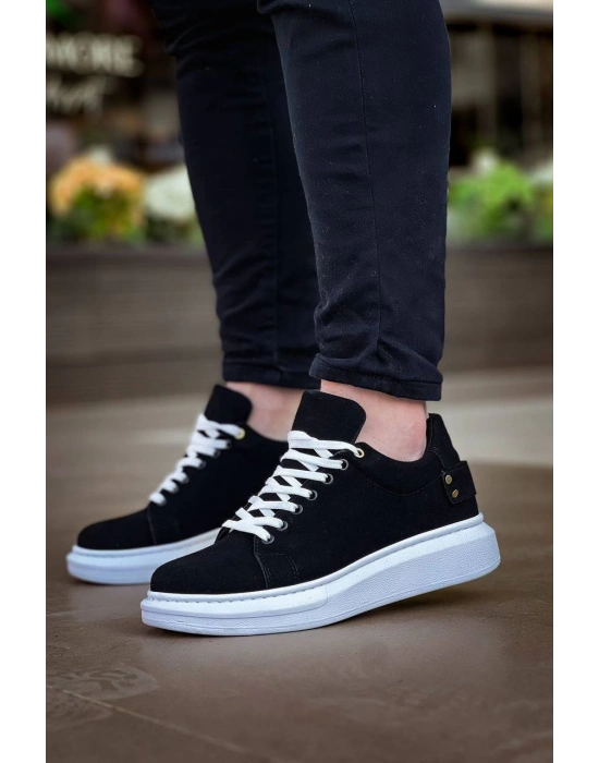Kb047 Kuback Siyah Süet Günlük Erkek Ayakkabı Erkek Günlük Ayakkabı