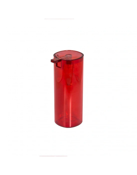 Kırmızı Akrilik Sıvı Sabunluk 250 ml