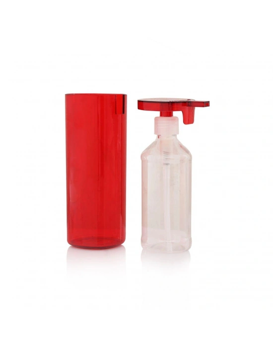 Kırmızı Akrilik Sıvı Sabunluk 250 ml