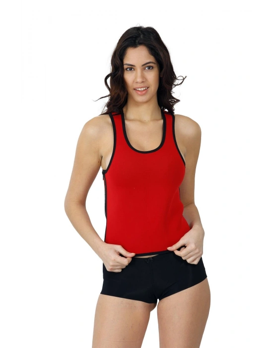 KIRMIZI MI 9157 Terlemeyi Sağlayan Kısa Atlet