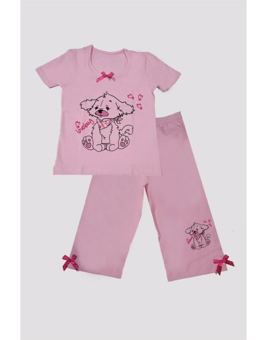 Kız Baskılı Pijama Takımı