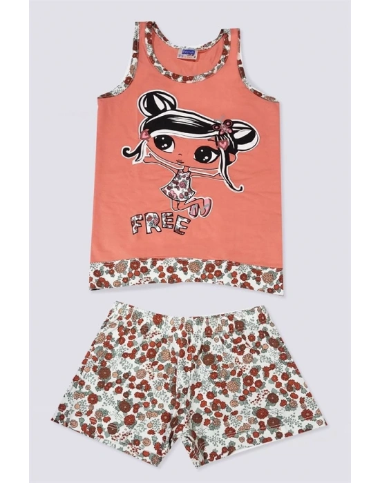 Kız Çocuk Şortlu Takım 6525